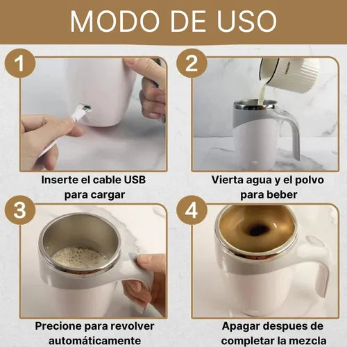 Vaso mezclador eléctrico Mug batidor™