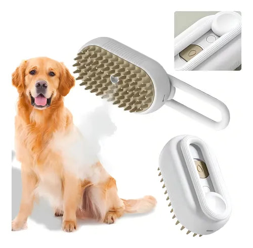 Cepillo Vapor Quita Pelo Gatos/Perros